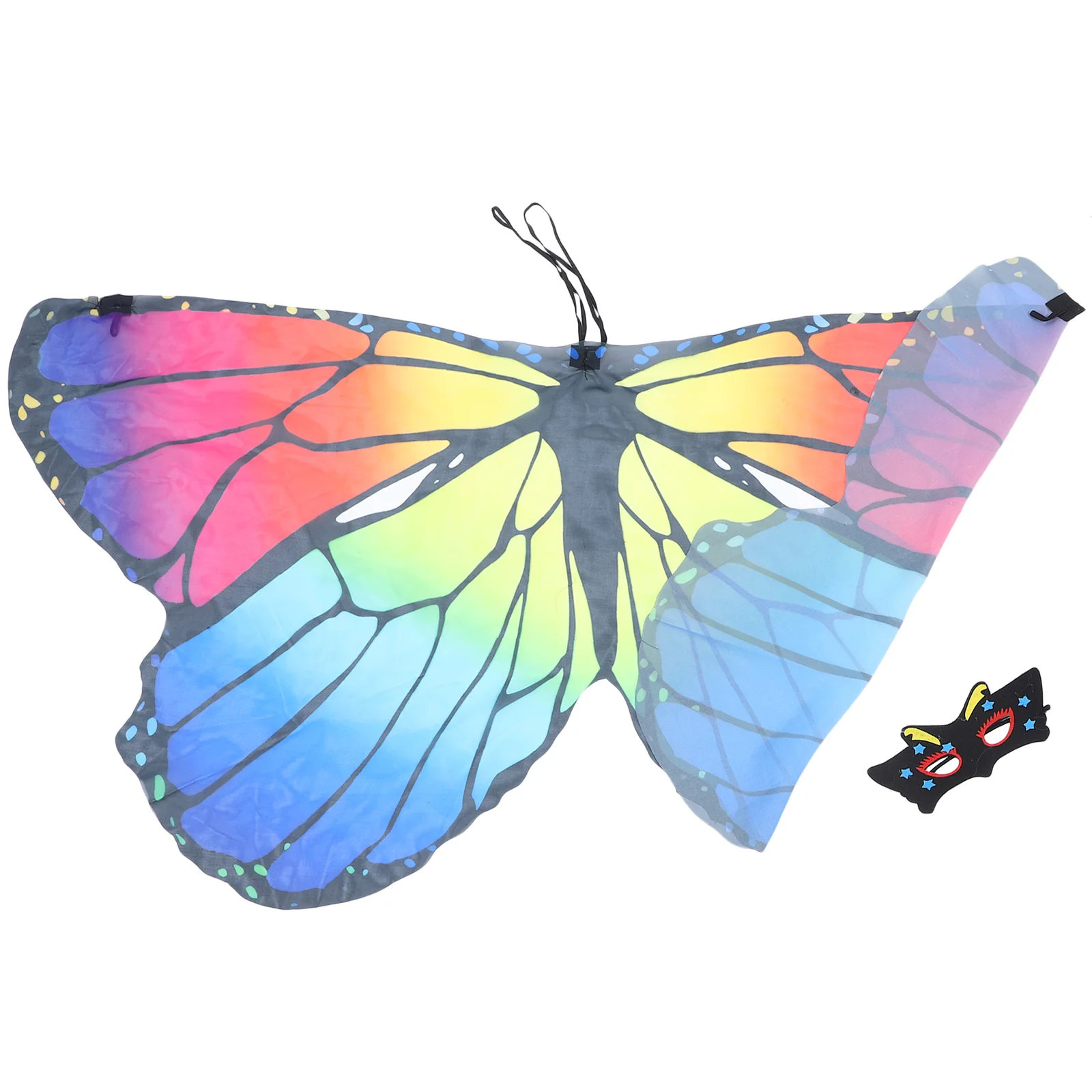 

1 Set Decorative Butterflies Wing Shape Shawl Lovely Butterflies Wing Shawl