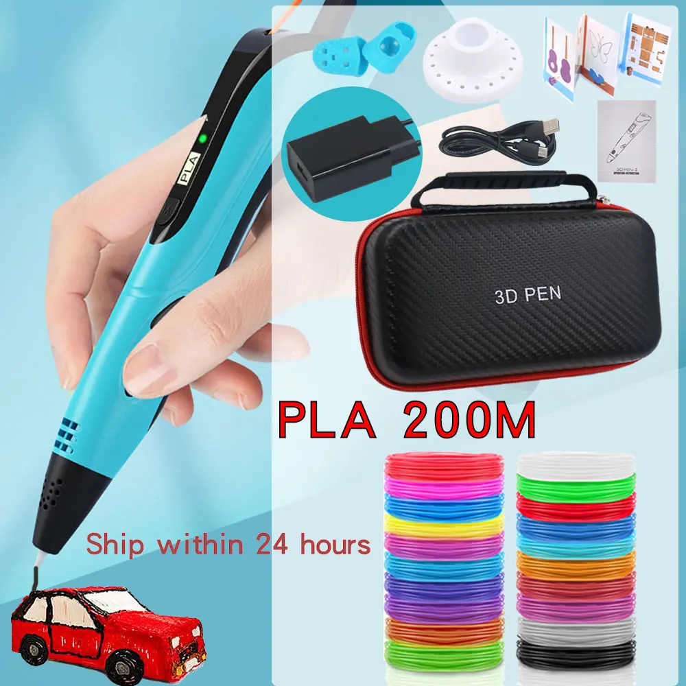 2023 NEW 3D Printing Pen 3d Pen Set for Kids Chidren DIY Child's Birthday  Christmas Creative Gift with PLA Filament Travel Case - AliExpress