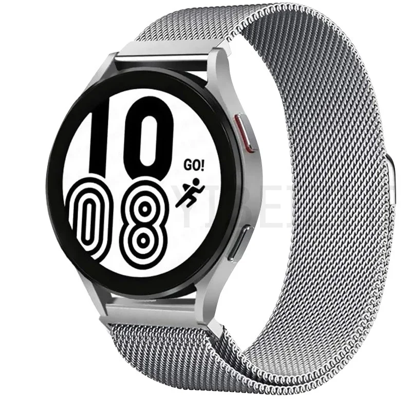 Elegant Milanese Magnetic Watch Strap, 22mm/20mm - Premium Mesh Band