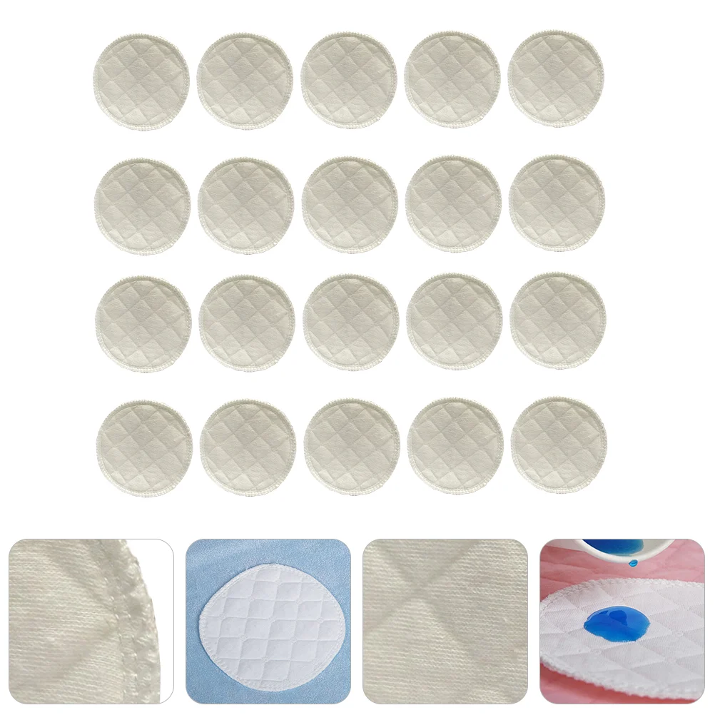 

20 Pcs Breast Pads Breastfeeding for Maternity Cover Ecological Cotton Washable Mom Mother Breathable Nursing