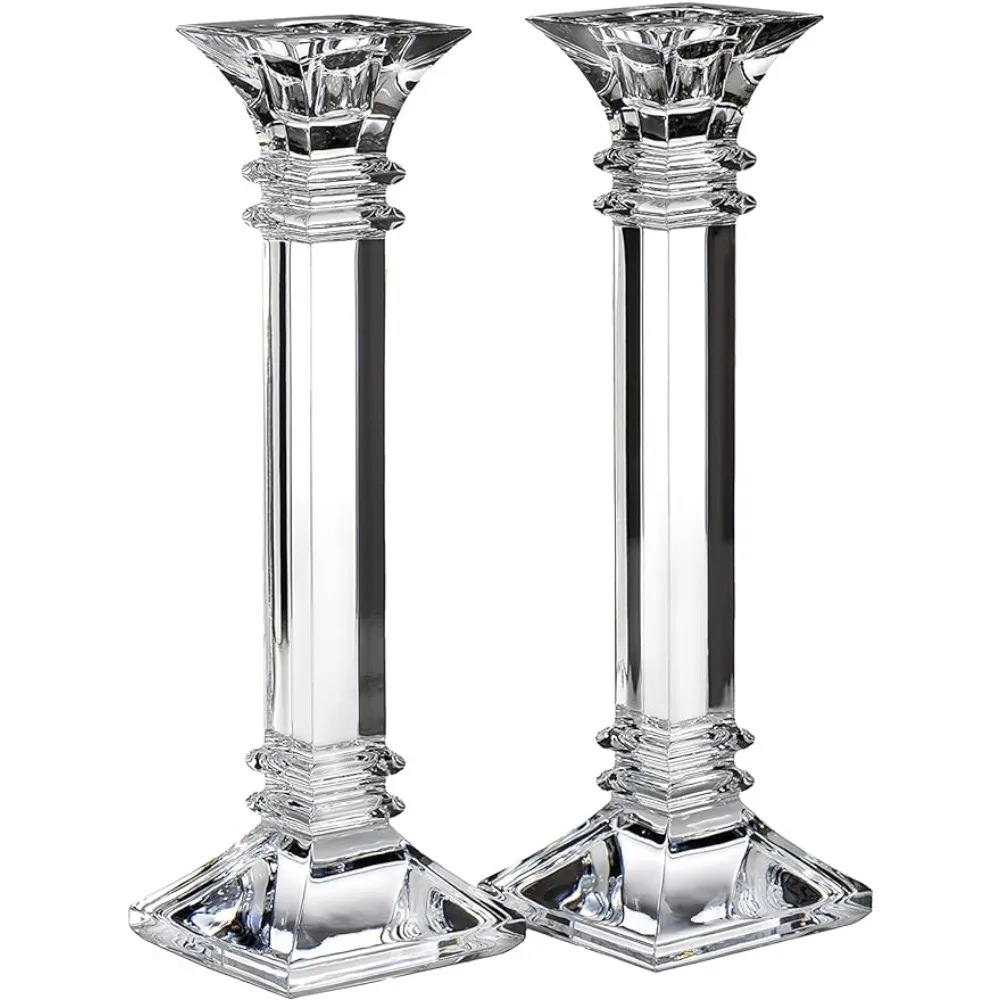 

Candlesticks for Candles & Holders Waterford Treviso Pair Candlestick Wedding Table Decoration & Accessories Glass Candle Holder