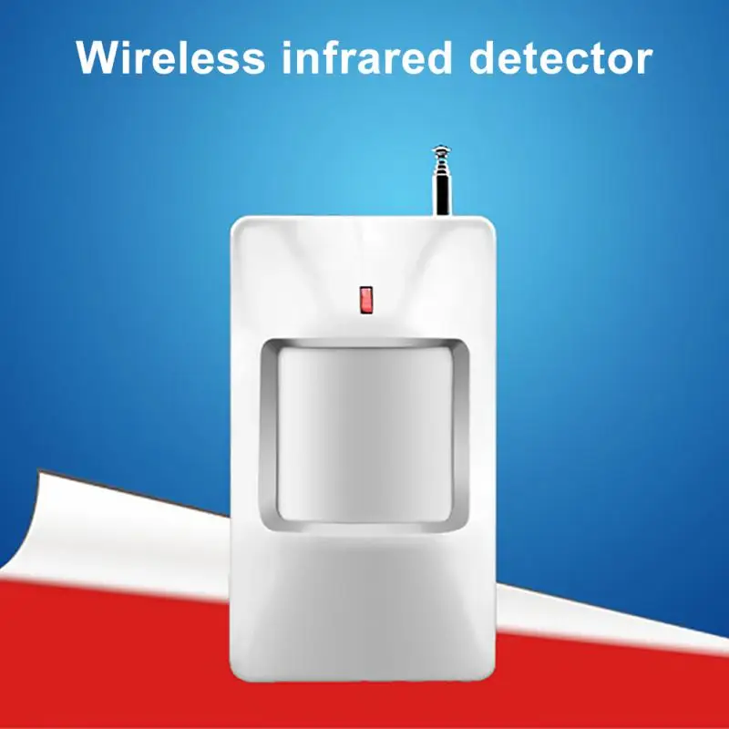 

Wireless Infrared Detector Alarm Accessories Human Body Mobile Infrared Detector 433mhz152 Wide Angle Detection Wall Mounted