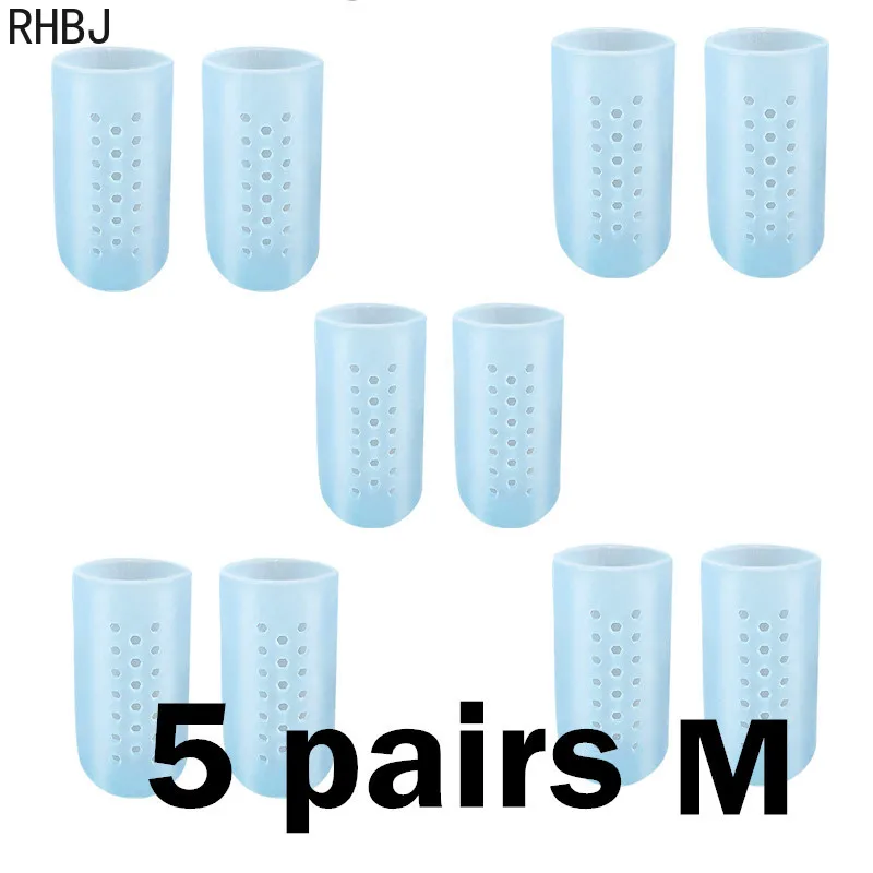 RHBJ Breathable Silicone Toe Caps for Foot Care