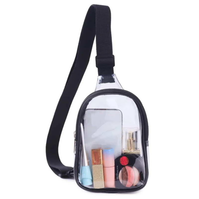 

Clear Crossbody Man Chest Bag Brand Small Men Shoulder Bag Women Waterproof Chest Bag Fashion Bags