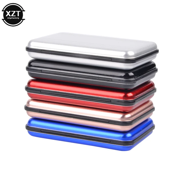 8 Slots Waterproof SD Card Case Micro SD Card Holder Microsd Case Soft Foam Interior Memory Card Storage Box with Lanyard