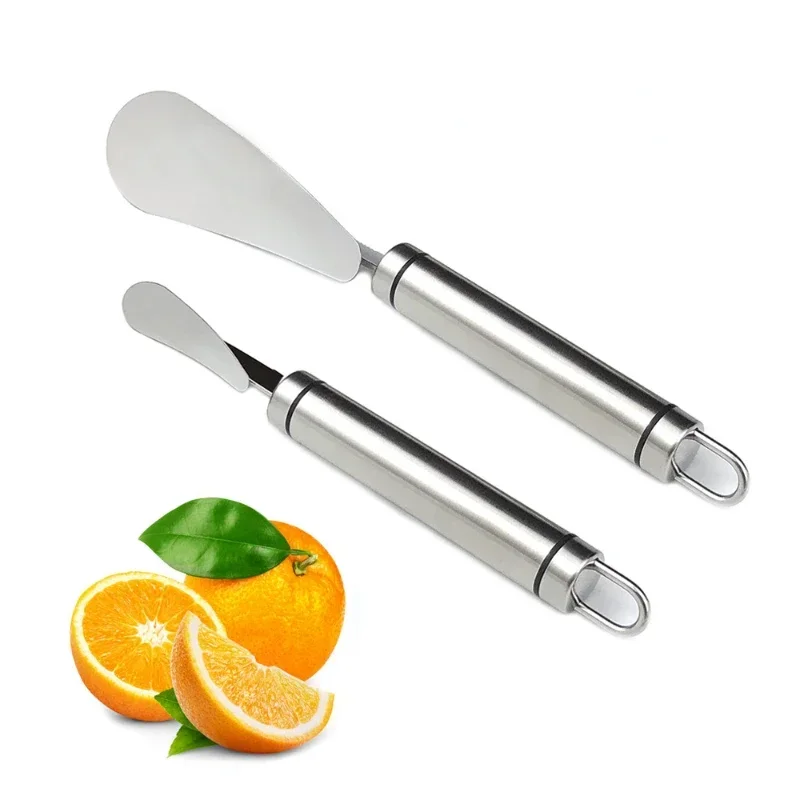 Kitchen Accessories Orange Peeler Gadzety Fruit Cutter Descascador Household Gadgets Smart Cocina Do Kuchni Stainless Steel