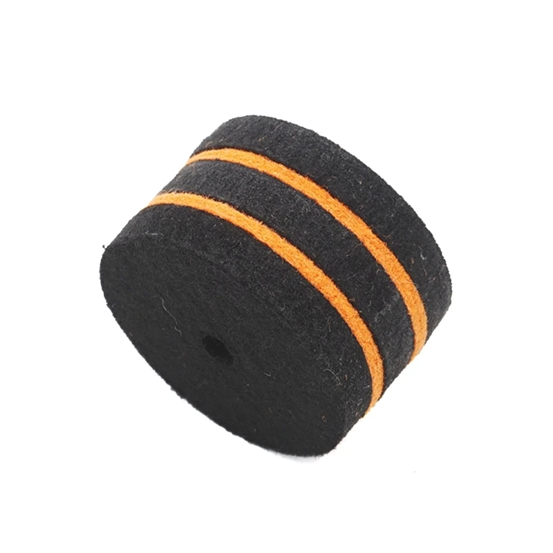 Drum Beater Felt Pads Replacement Accessory Drum Foot Pedal Hammer Head Felt Pad G99D