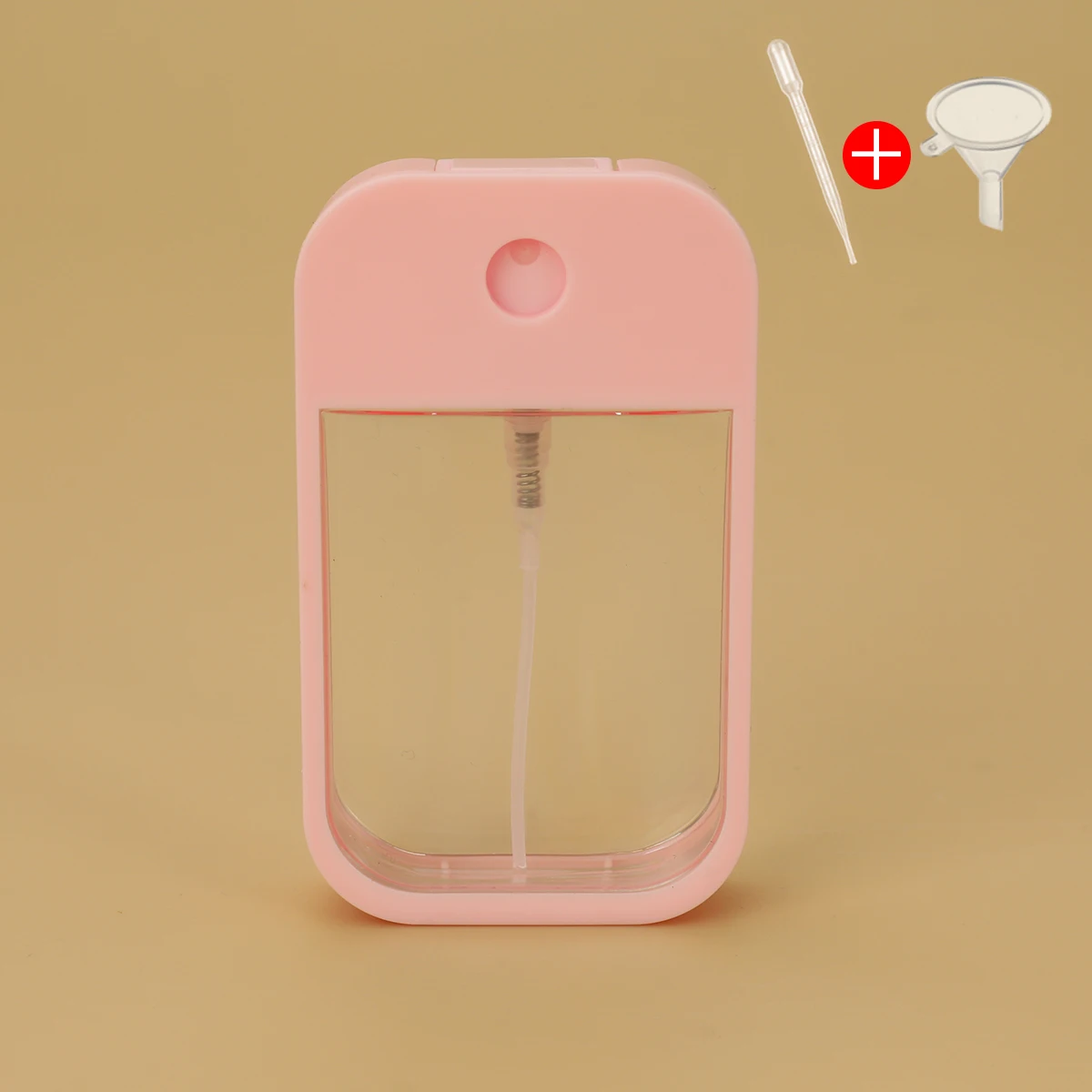 Plastic Card Bottle Perfume White Pink Blue 45ml Water Mist Spray Bottle for Hand Sanitizer Oral Spray Sprayer