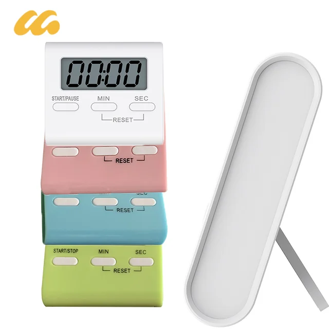 Kitchen Timer Cooking Digital Timer Powerful Magnet Back for Cooking Baking  Sports Games Office Countdown Timer Students - AliExpress