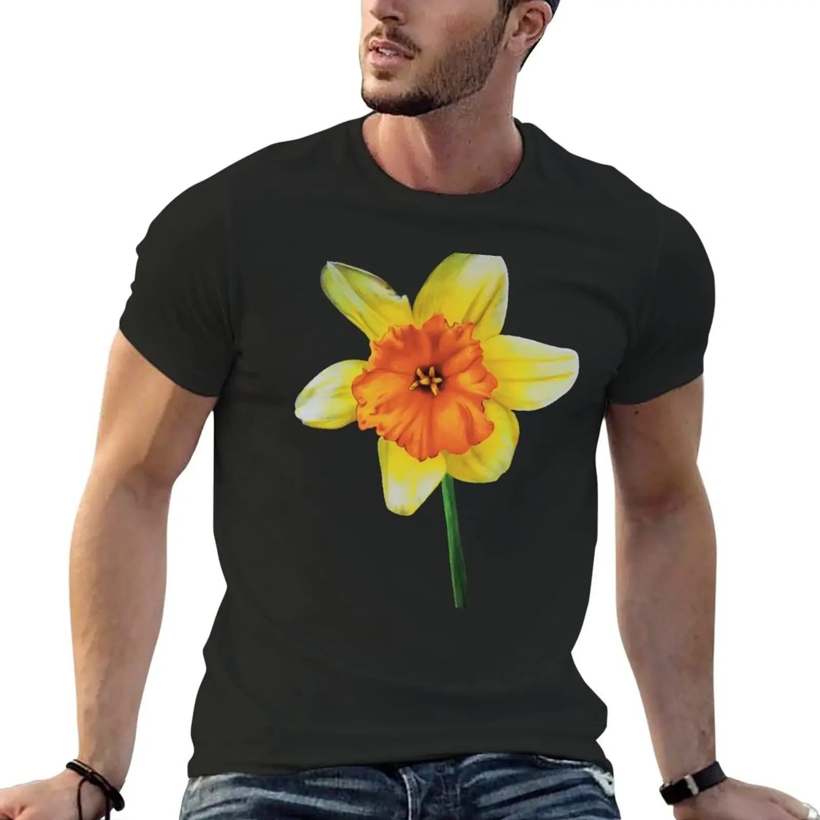 

Daffodil T-Shirt boys whites vintage clothes mens graphic t-shirts funny