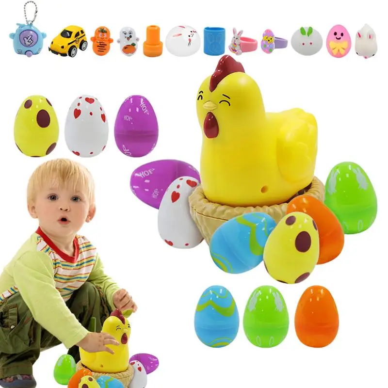 

Easter Egg Filled With Toys Kids Party Easter Eggs Reusable Easter Eggs Basket Stuffers For Carnival Favors Birthday Party