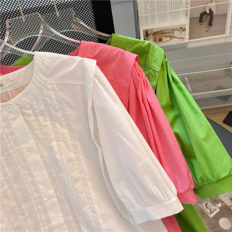 Рисунок 2 - Рубашка EBAIHUI Женская свободная однотонная