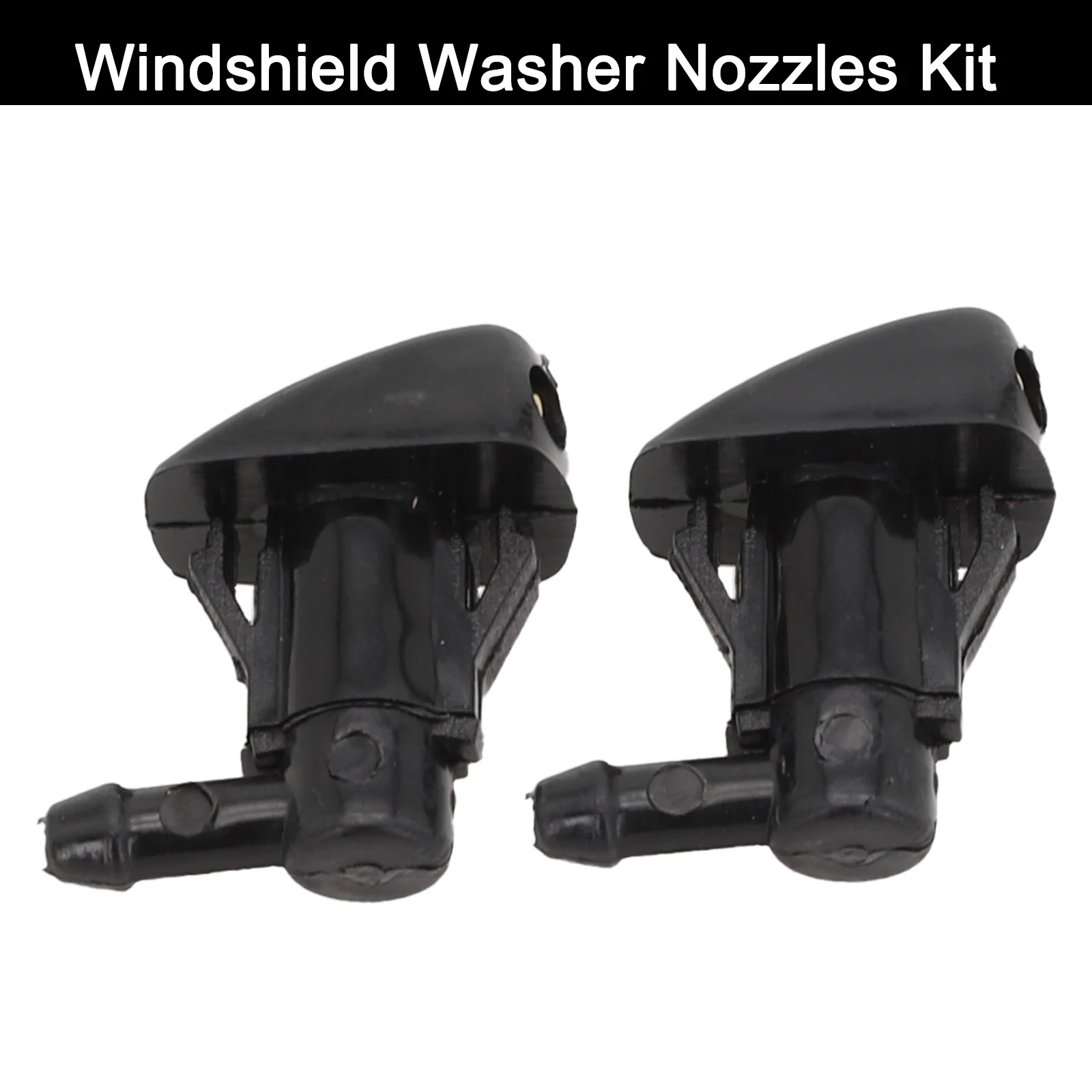 2Pcs Car Windscreen  Washer Jet  Spray Nozzle  For Hyundai For Tucson 986302E100 Dual Holes Windshield Nozzle Water Spray Jet 2