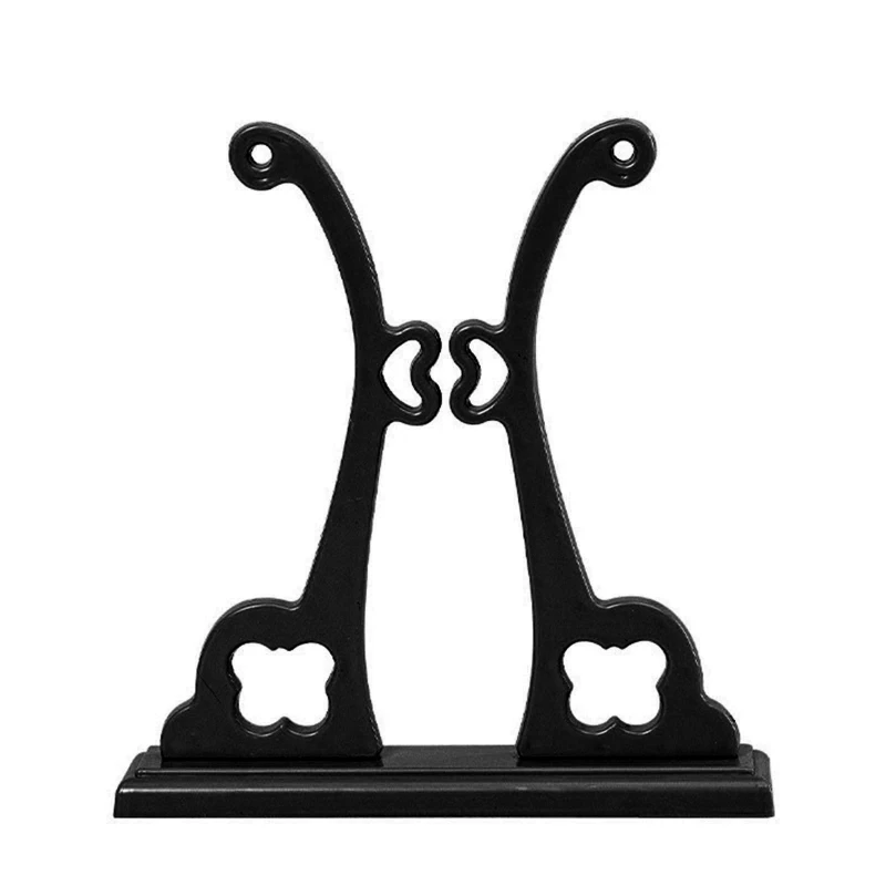 Fan Display Stand Chinese Round Hand Fan Holder Display Rack Vintage Folding Fan Stand Base