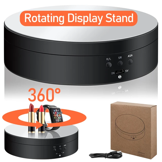 Rotating Base Photography, Rotating Display Stands