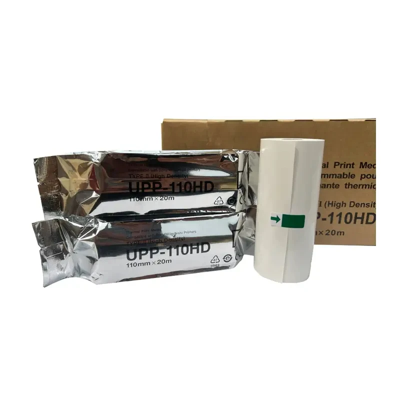 고밀도 감열지 UPP-110HD 초음파 인쇄 용지,  UP-860 UP-890 UP-895MD