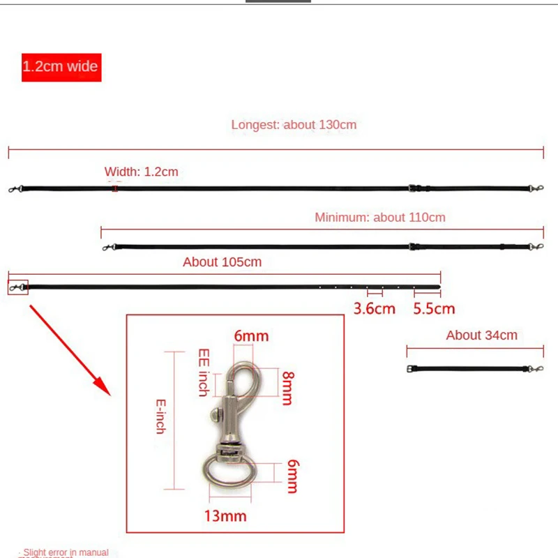DIY Detachable Bag Handle Replacement Bags Strap Women PU Leather Shoulder Bag Parts Handbag Belts Strap Bag Accessories