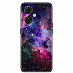 Cute Painted Cats Soft TPU Silicone Back Cover - Nord CE3 Lite 5G (H10.CH.637)