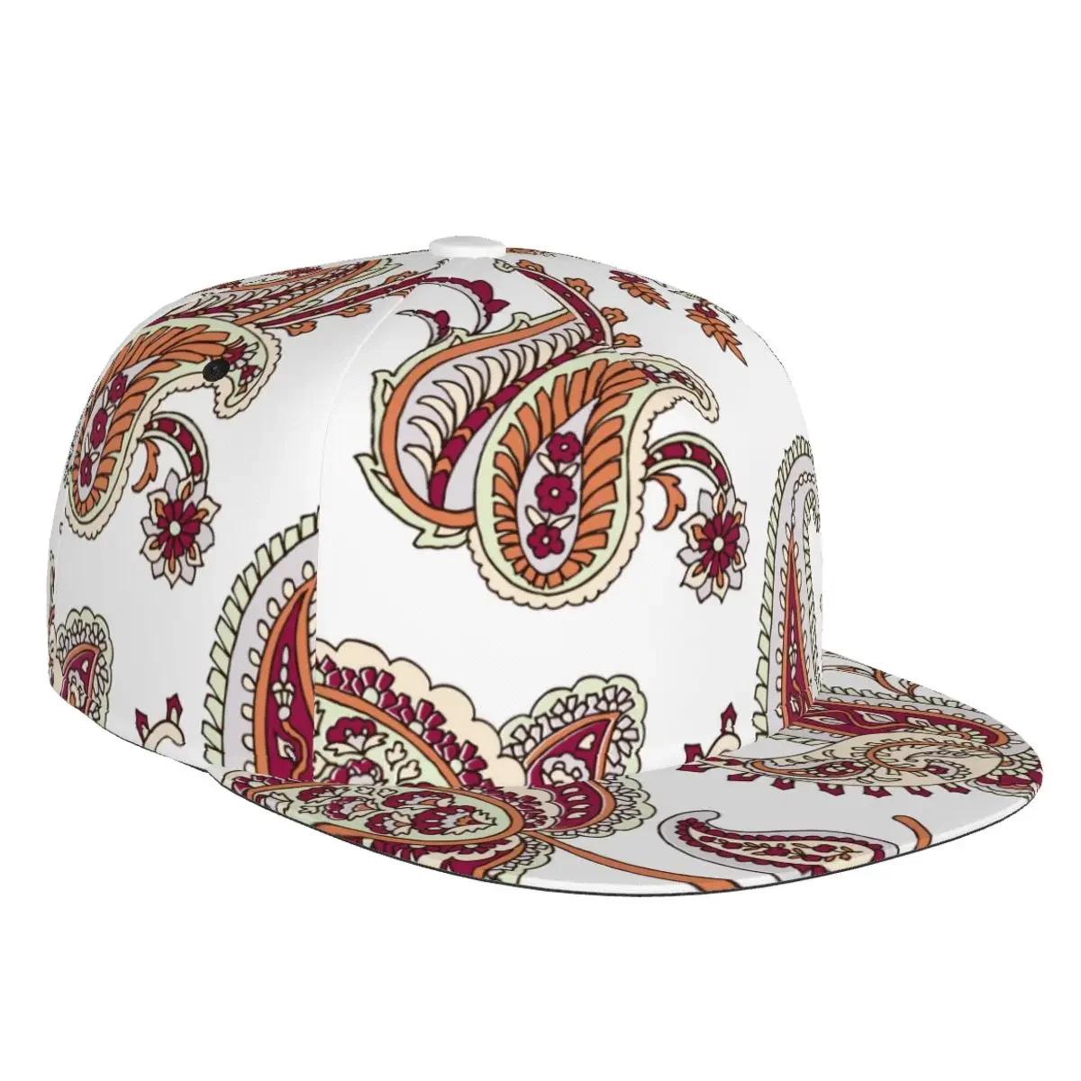 

Paisley 3D Print Baseball Cap Elegant Ethnic Style Fashion Stage Women Men