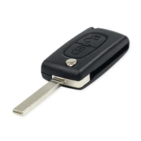 KEYYOUเปลี่ยนKey SHELLสำหรับFiat Scudo Ulysse Fit Lancia Phedra HU83/VA2 ใบมีดCE0523 CE0536 2/3/4 ปุ่มFOB 3