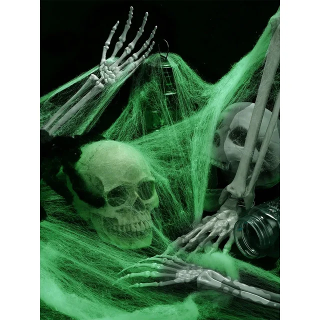 Glow-in-the-Dark Spider Web Set 5