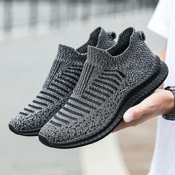 New 2022 Summer Shoes For Men Loafers Breathable Men's Sneakers Fashion Comfortable Casual Shoe Tenis Masculin Zapatillas Hombre 1