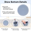 TYRY.HU Baby Soft Silicone Dininer Plate Solid Cute Cartoon Children Dishes Suction Toddle Training Tableware Kids Feeding Bowls 6