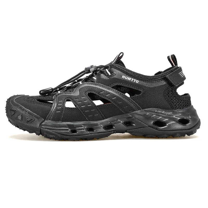 HUMTTO Summer Woman Shoes Breathable Tennis Flats Sports Shoes for Women Luxury Designer Women's Sneaker Black Casual Sneakers