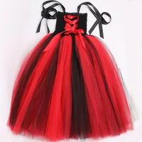 Girls Gothic Demon Vampire Costume