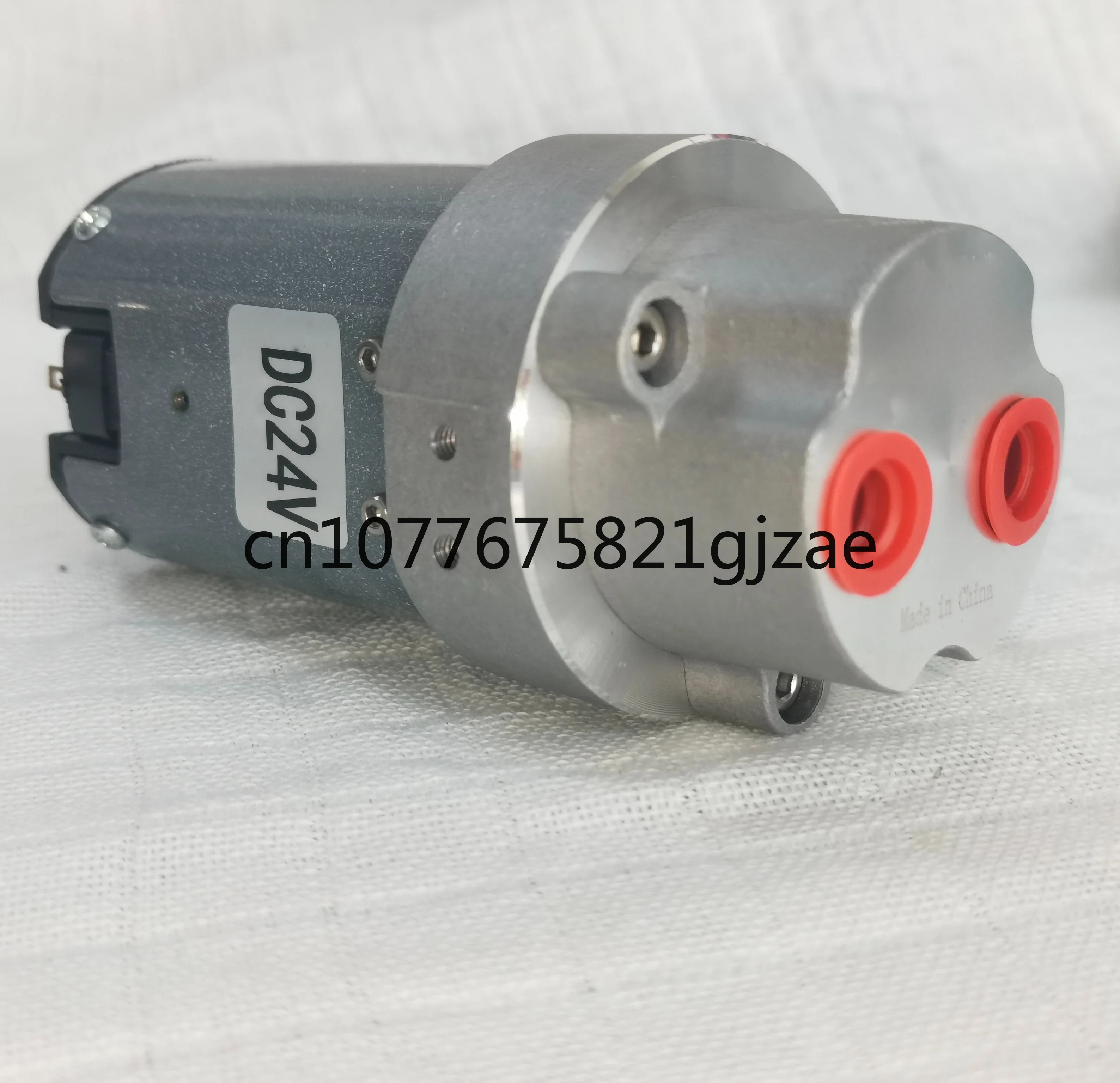 

DC 24V Electric Oil Extraction Self Suction Gear Lubrication Pump Oil Delivery