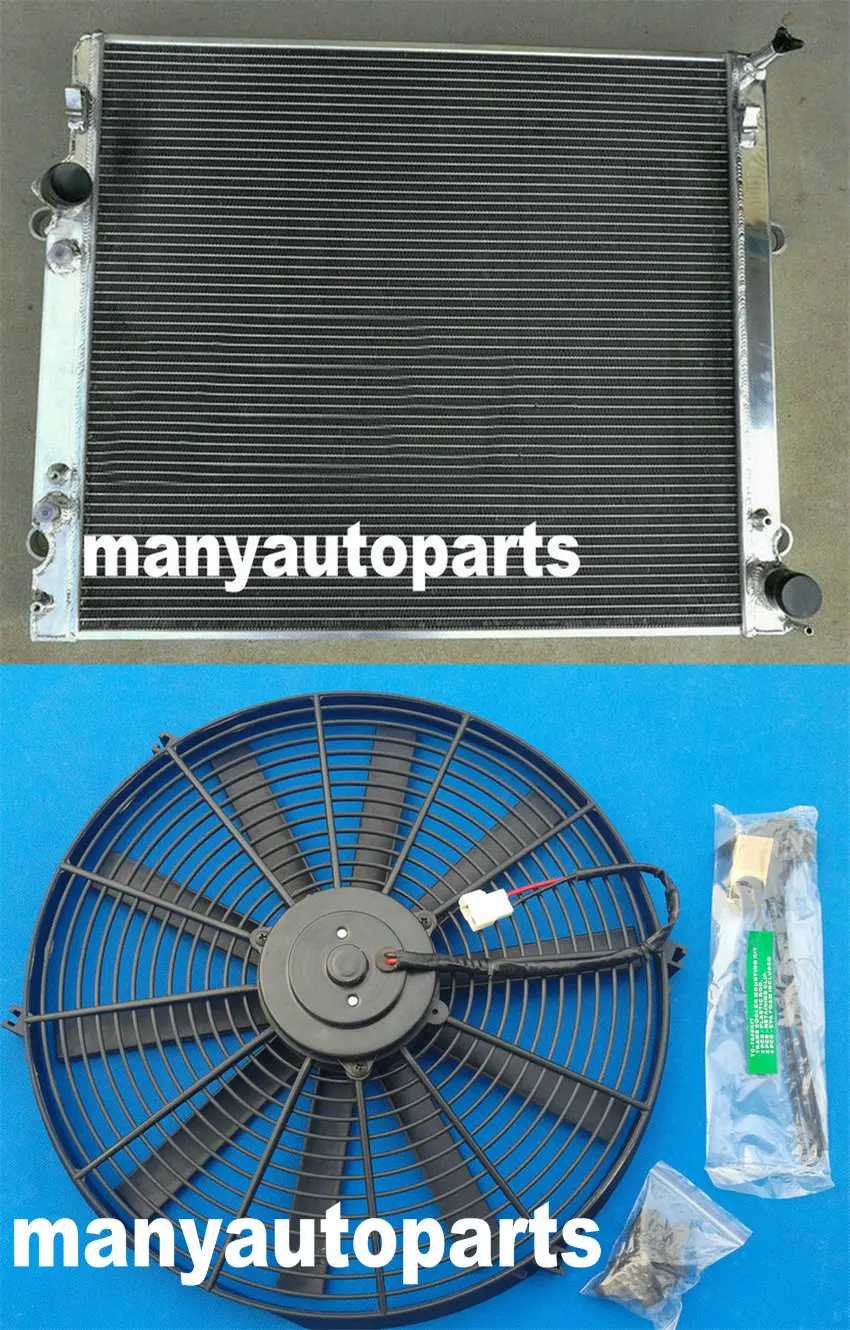 For Toyota Land cruiser PRADO KZJ120 KDJ120R 3.0 diesel 2002-2009 Radiator + Fan |