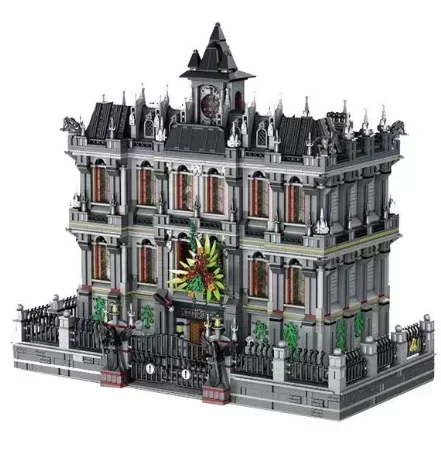 

7537pcs Lunatic Hospital 613002 Series Building Blocks Architecture Compatible 613001 Assembled Model Toy Kid Christmas Gift
