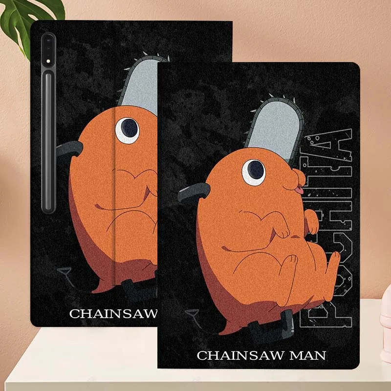 Pochita Chainsaw Man Protective Tablet Case