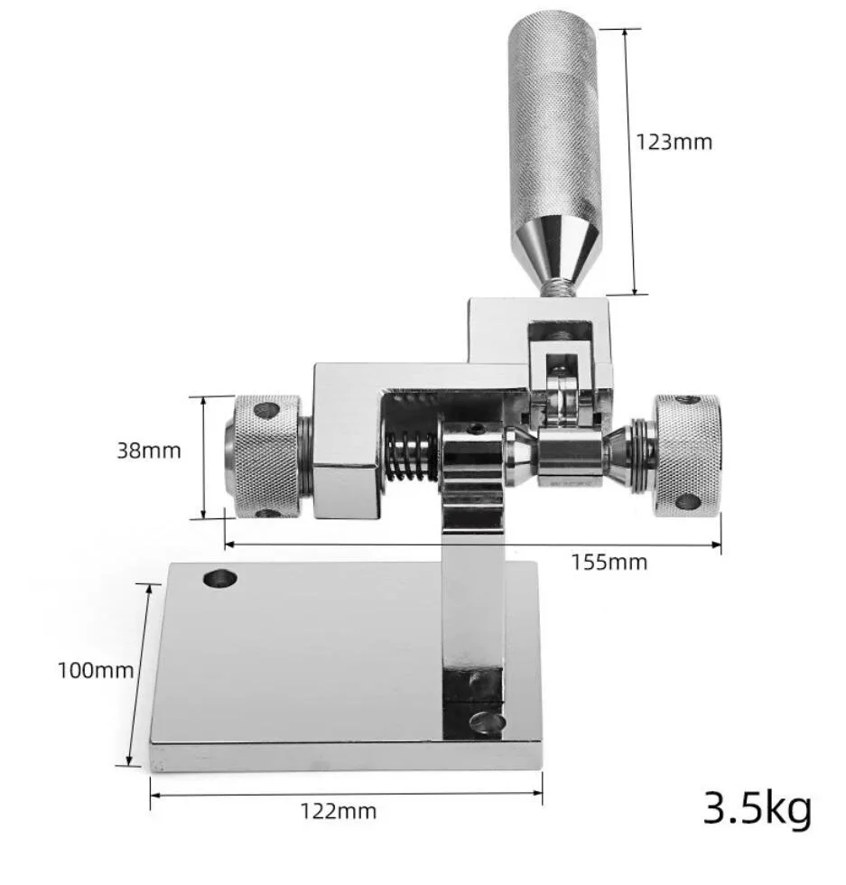 Jewelry Making Ring Stretcher Enlarger Sizer Mandrel Expander Tool for EUR US JAPAN HK Sizes 4 Measuring Range