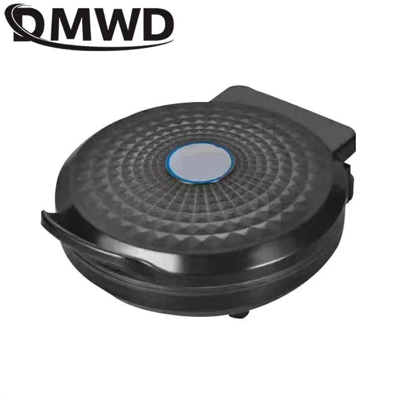 DMWD Electric Baking Pan 26CM Diameter Double-sided Heating Skillet Crepe Maker Non-stick Coating Pizza Pancake Grill 220V 6