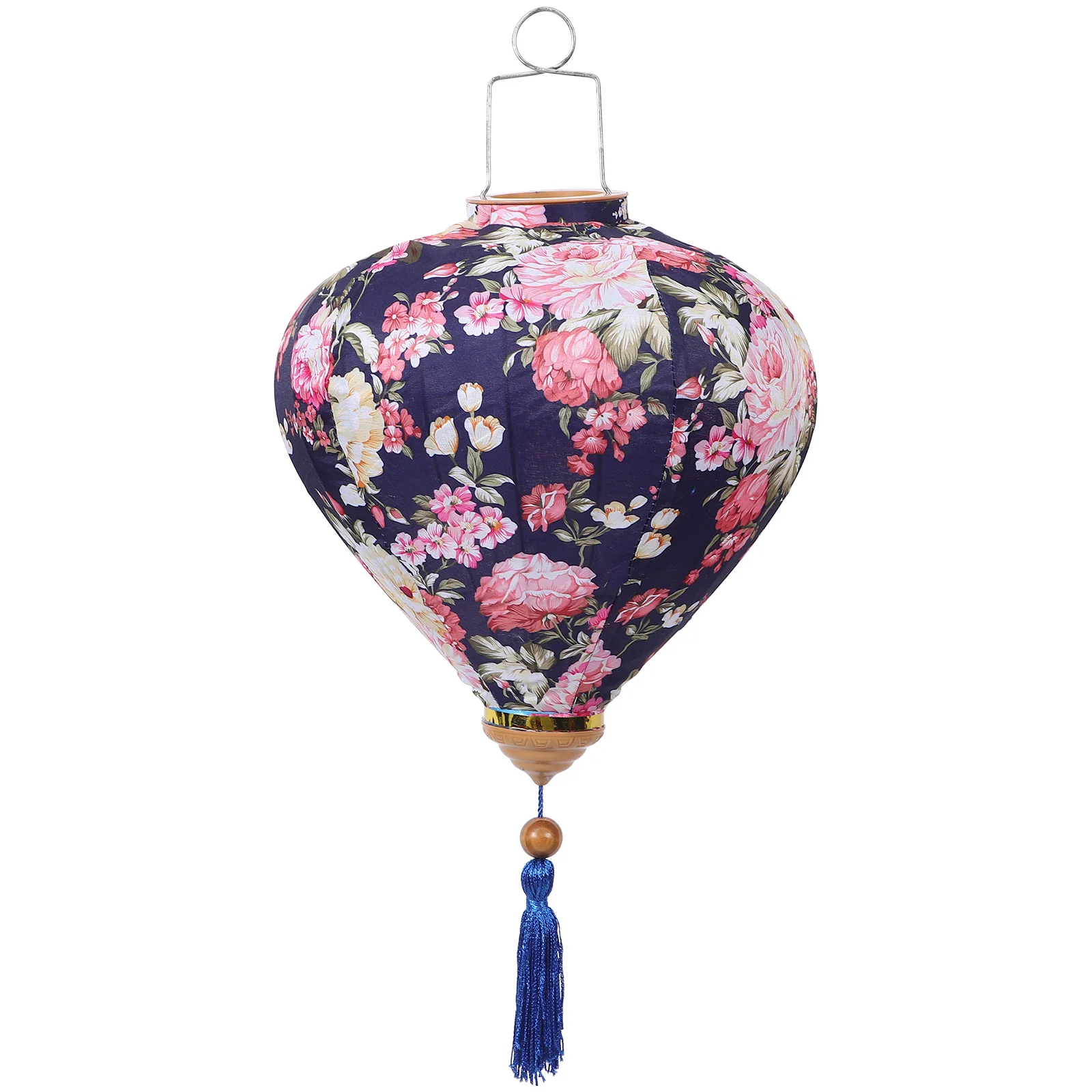 

Chinese Lanterns Decor for Outdoor Indoor Satin Hanging Vietnamese Asian