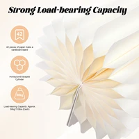 Foldable Paper Columns Display Pedestals Stands 5pcs Wedding Centerpieces Cardboard Vases Flower Vase Flowers Stand 6