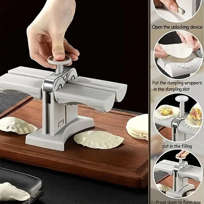 Fully Automatic Dumpling Machine Double-Head Dumpling Machine Pastry Making Tools Mold