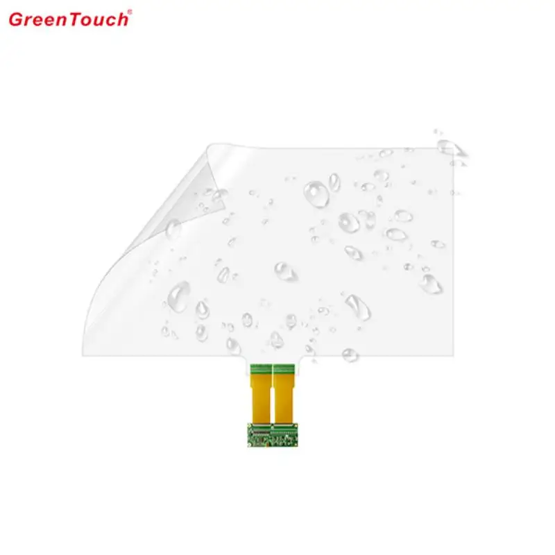 Pellicola capacitiva multitouch da 32 pollici Pellicola trasparente con rilevamento tattile Pellicola touch screen Tecnologia capacitiva proiettata - immagine 4