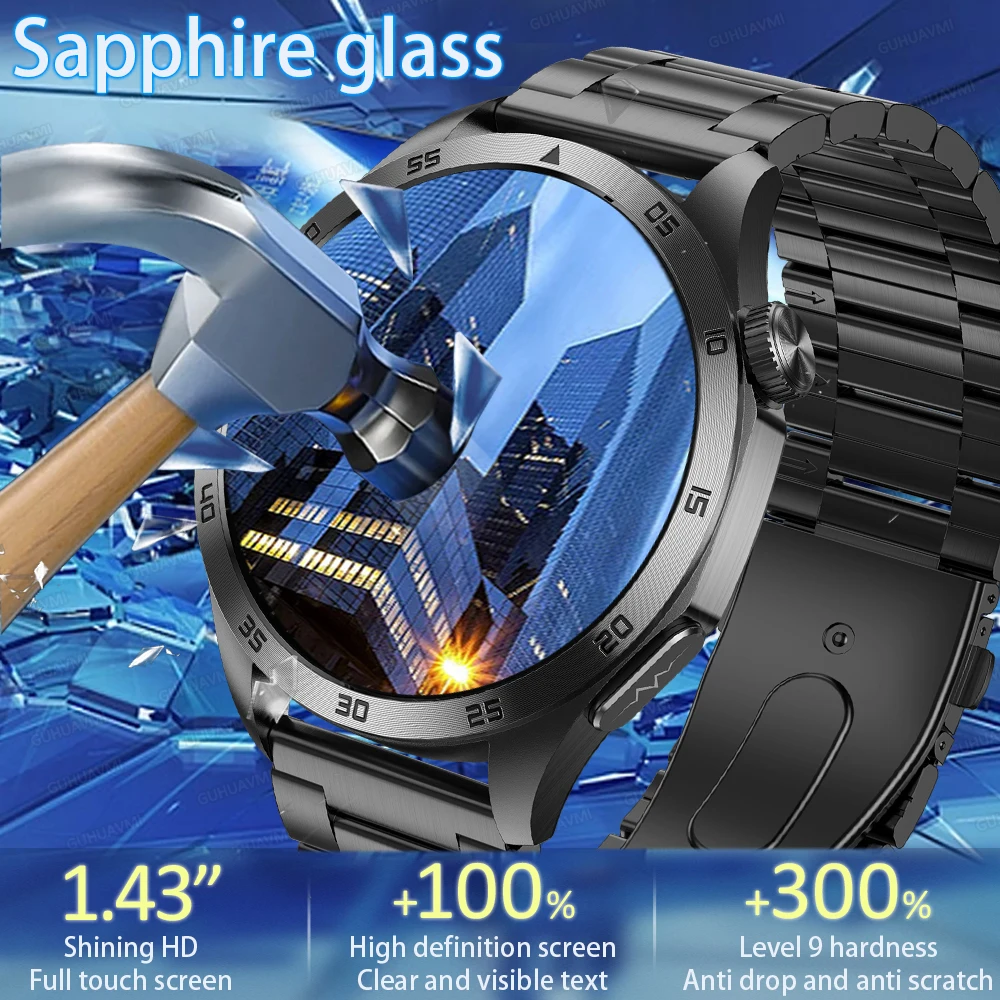 Micro Physical Examination Blood Lipids Uric Acid Blood Pressure Smart Watch ECG+PPG Clock Bluetooth Call Men 2025