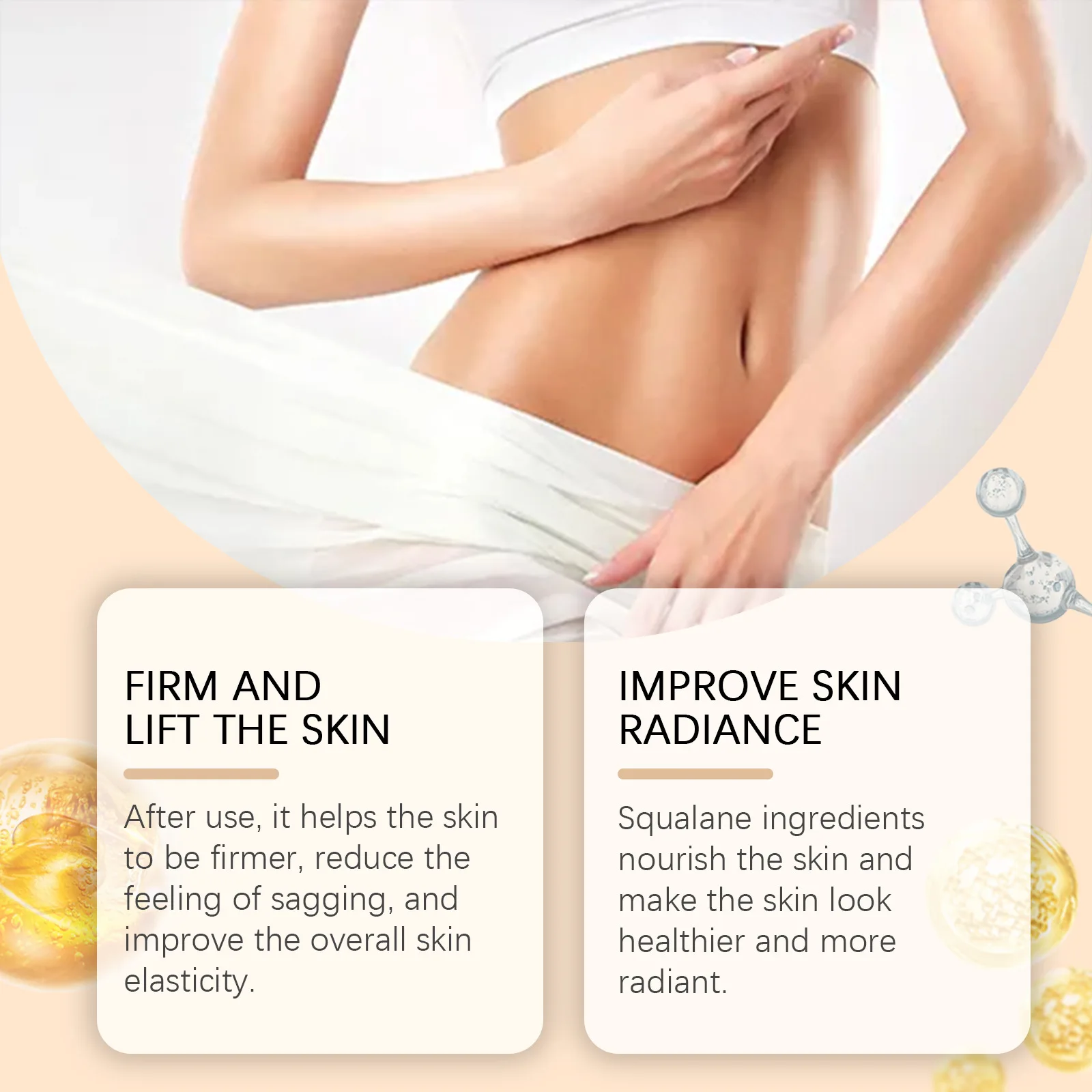 EELHOE Bee Venom Body Moisturizer Tighten Sagging Skin Barrier Repair Nourish Vitamin E for Skin Firming Tightening Cream Roller 4