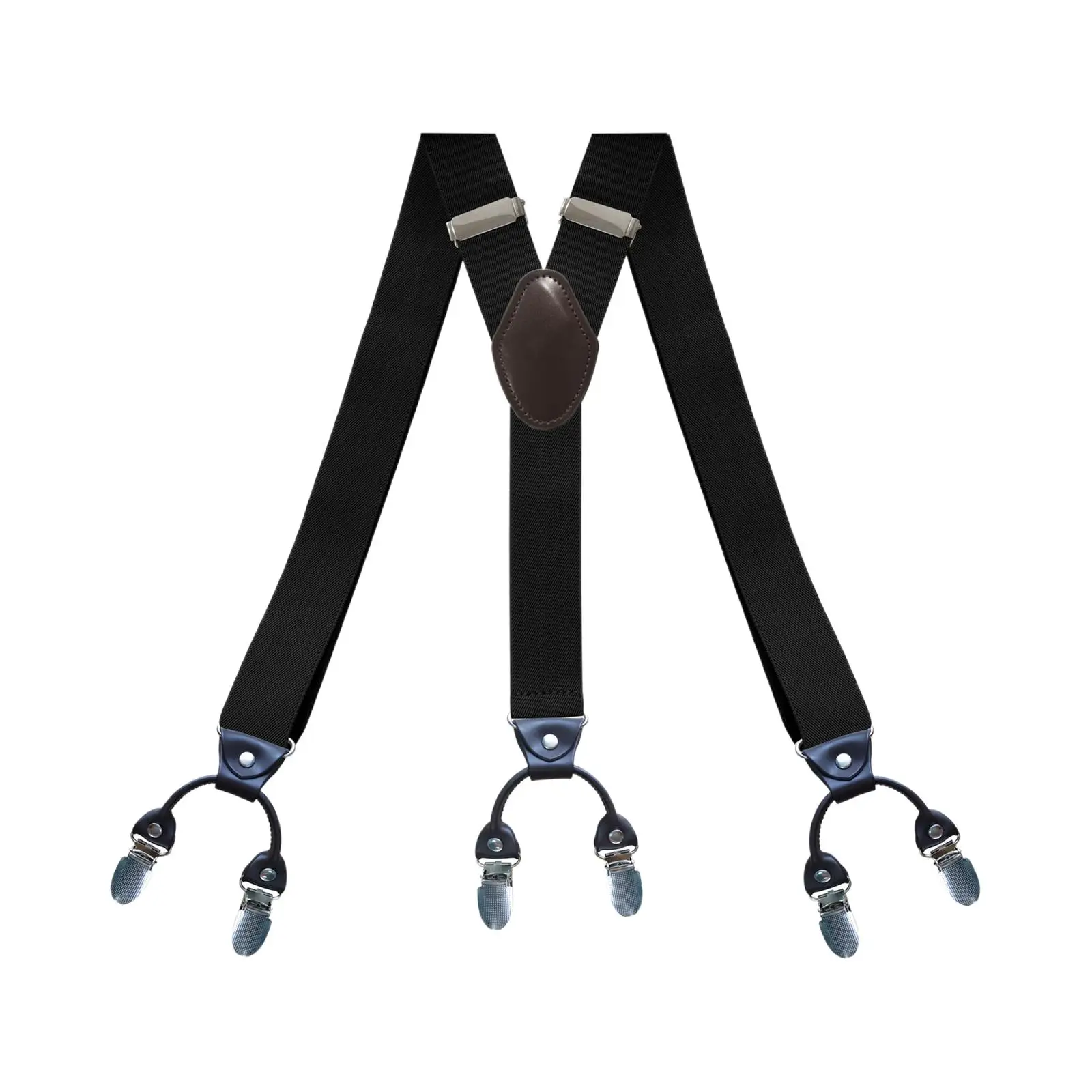 Men Women Suspenders Trousers Suspender Elastic Straps Unisex Adults Y Back