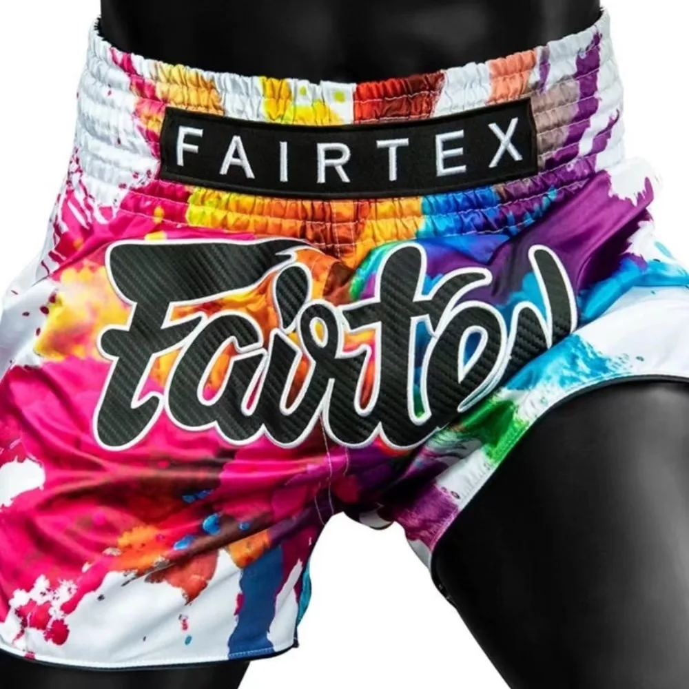 Original Training Muay Thai Gym Fighting Shorts Fitness Combat Sports Pants Embroidery Style Boxing Shorts Sweat Pants mma shorts