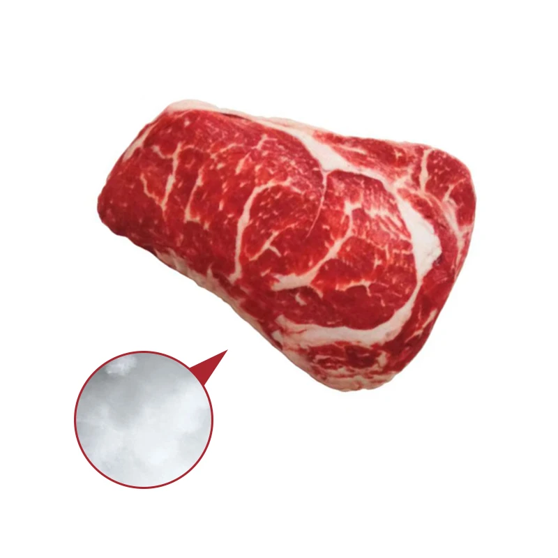 thumbnail image 5 of El juguete de vocalización de perro de peluche de comida simulada contiene bb llamado rechinar los dientes y suministros de juego interactivos para mascotas resistentes a las mordeduras., 5 of 6