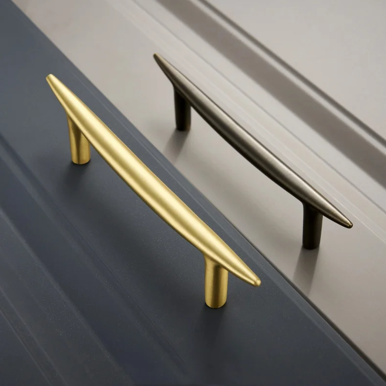 

Gold/brass Handle And Knob Wardrobe Door Handles Drawer Knobs Cupboard Door Handles Pulls Pastoral Furniture Handle