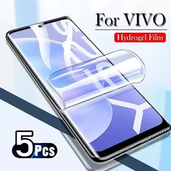 Premium Hydrogel Film Screen Protector (3 - 5 Pack) for 5Pcs (For Vivo V25)