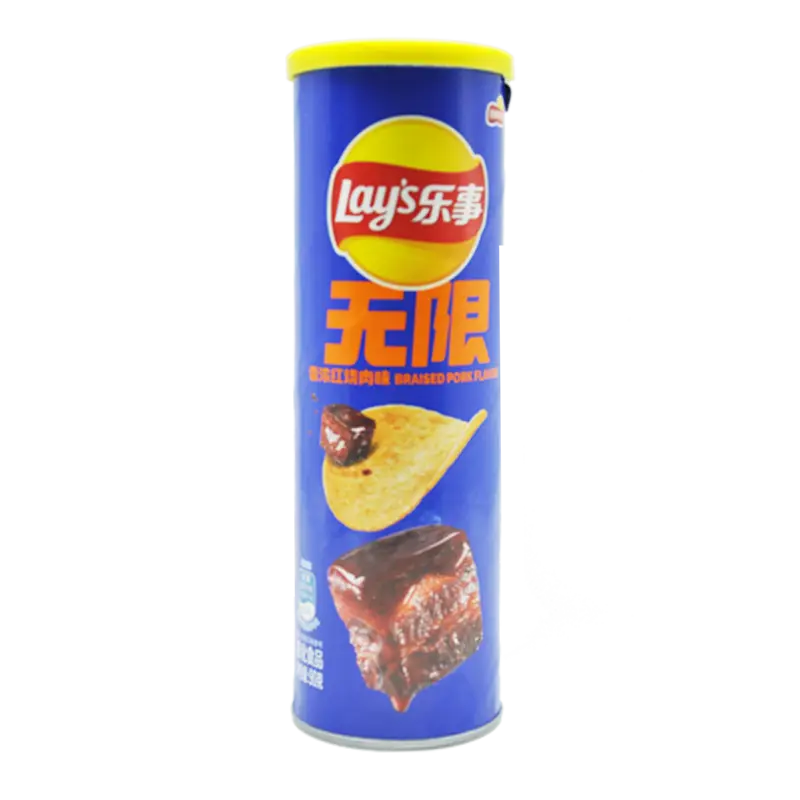 Lay's Potato Chips 3.18oz(90g)*3 bottles Leisure TV series satisfy cravings, office puffed snacks - Image 6