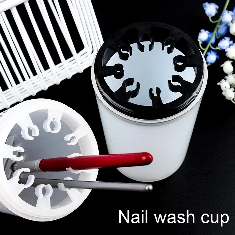 Acrylic Nail Brush Cleaner Cup