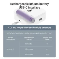 New Qingping CO2 Meter Air Quality Carbon Dioxide Detector Alarm Temperature & Humidity Meter Wifi Smart Control Air Detector - Image 4