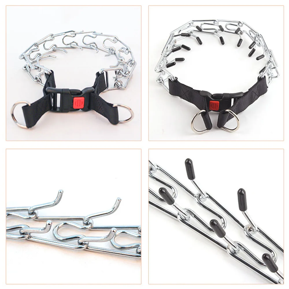 Title 12, Prong Collar for Dogs No Pull Choke Collar Pinc...